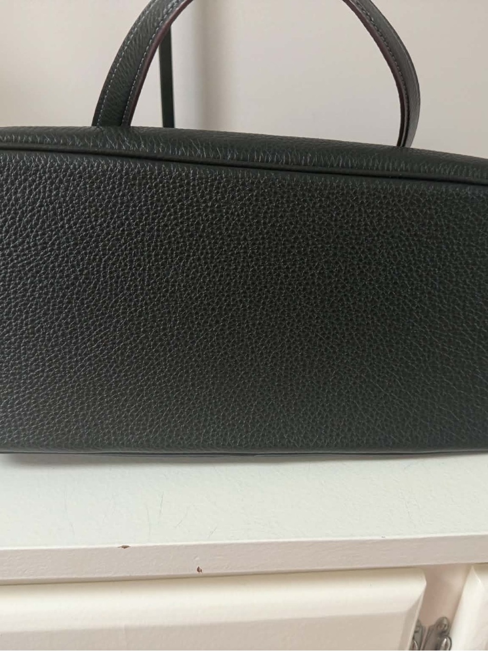 Coach Black Pebbled Leather Gallery Tote with Gold Hardware and Tassels - Picture 9 of 10